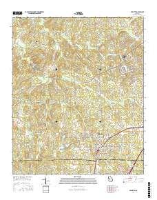 Palmetto 2017 topographic map thumbnail