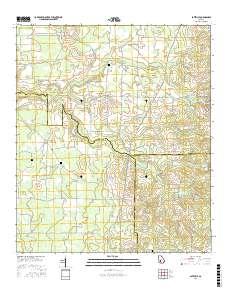 Pateville 2017 topographic map thumbnail