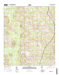 Pebble Hill 2017 topographic map thumbnail
