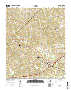 Pendergrass 2017 topographic map thumbnail