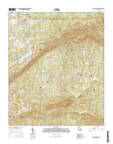 Pine Mountain 2017 topographic map thumbnail