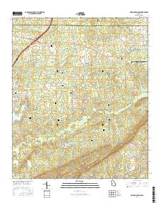 Pine Mountain SW 2017 topographic map thumbnail