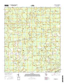 Pine Valley 2017 topographic map thumbnail