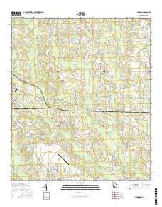 Pineboro 2017 topographic map thumbnail