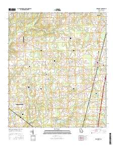Pinehurst 2017 topographic map preview