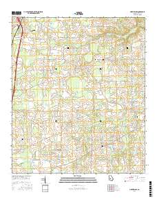 Pineview NW 2017 topographic map thumbnail