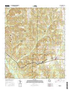 Plains 2017 topographic map thumbnail