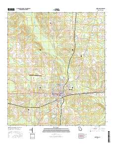Quitman 2017 topographic map thumbnail