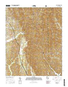Ramhurst 2017 topographic map thumbnail