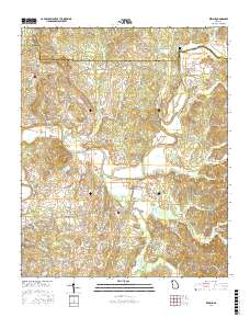 Redbud 2017 topographic map thumbnail