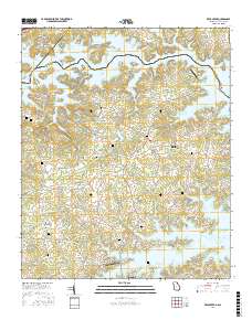 Reed Creek 2017 topographic map thumbnail