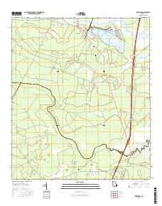 Riceboro 2017 topographic map thumbnail