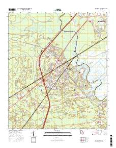 Richmond Hill 2017 topographic map thumbnail