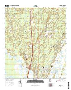 Ridgeville 2017 topographic map thumbnail