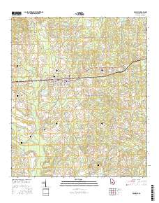 Rochelle 2017 topographic map thumbnail