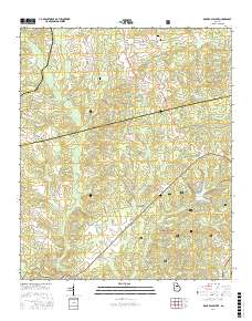 Rock Eagle Lake 2017 topographic map thumbnail