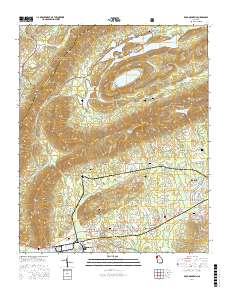 Rock Mountain 2017 topographic map thumbnail
