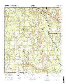 Saffold 2017 topographic map thumbnail