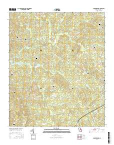 Shoulderbone 2017 topographic map thumbnail