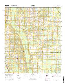 Smithville East 2017 topographic map thumbnail