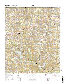 Snellville 2017 topographic map thumbnail