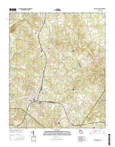 Social Circle 2017 topographic map thumbnail