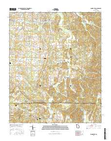 Sonoraville 2017 topographic map thumbnail