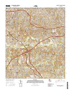 Southeast Atlanta 2017 topographic map thumbnail