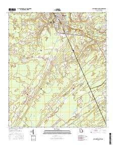 Springfield South 2017 topographic map thumbnail
