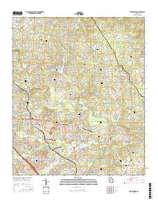 Stockbridge 2017 topographic map thumbnail
