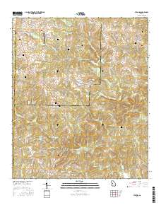 Strouds 2017 topographic map thumbnail