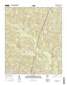 Summertown 2017 topographic map thumbnail