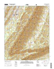 Summerville 2017 topographic map thumbnail