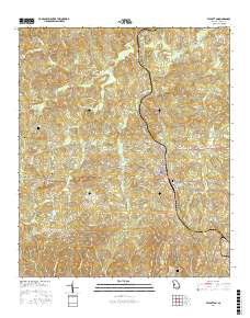Talbotton 2017 topographic map thumbnail