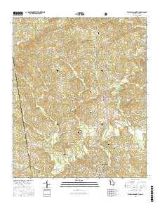 Tallapoosa North 2017 topographic map thumbnail