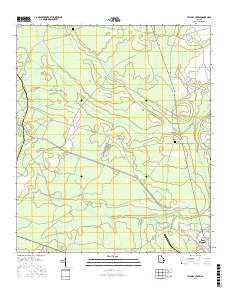 Taylors Creek 2017 topographic map thumbnail