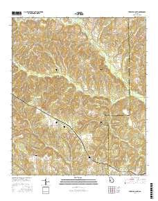 Tazewell South 2017 topographic map thumbnail