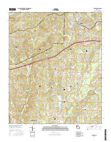 Temple 2017 topographic map thumbnail
