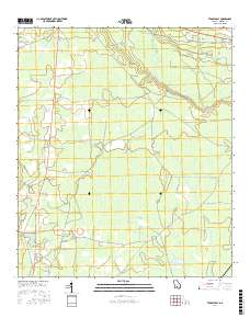 Tenmile Bay 2017 topographic map thumbnail