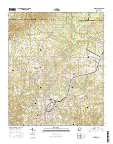 Thomaston 2017 topographic map thumbnail