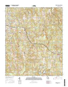 Thomson East 2017 topographic map thumbnail