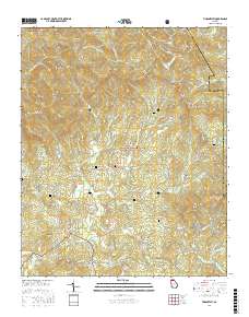 Tickanetley 2017 topographic map thumbnail