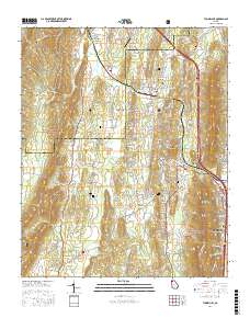 Tunnel Hill 2017 topographic map thumbnail