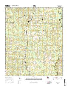 Haralson 2017 topographic map thumbnail