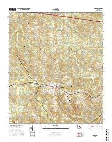 Harlem 2017 topographic map thumbnail