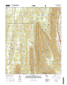 Villanow 2017 topographic map thumbnail