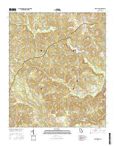 Warthen NE 2017 topographic map thumbnail