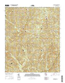 Warthen NW 2017 topographic map thumbnail
