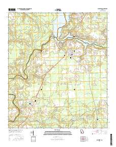 Warwick 2017 topographic map thumbnail