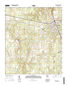 Waynesboro 2017 topographic map thumbnail